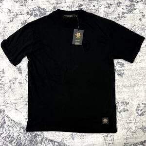 A.C. Milan 1899 Black Short Sleeve T-shirt Sz XL